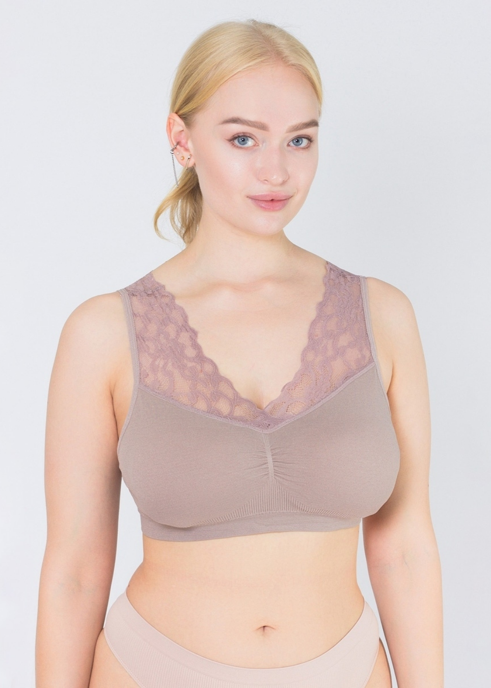 Zélie — Bralette dentelle florale