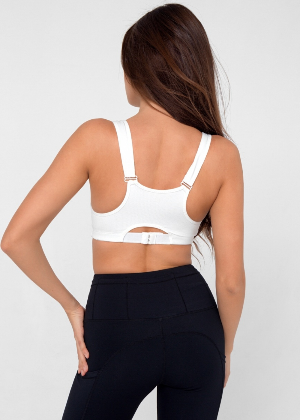 Athéna — Brassière sport zippée