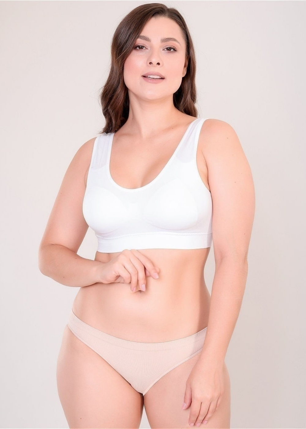 Agathe — Brassière seconde peau