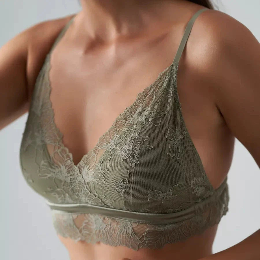 Calliope — Soutien-gorge triangle & soie