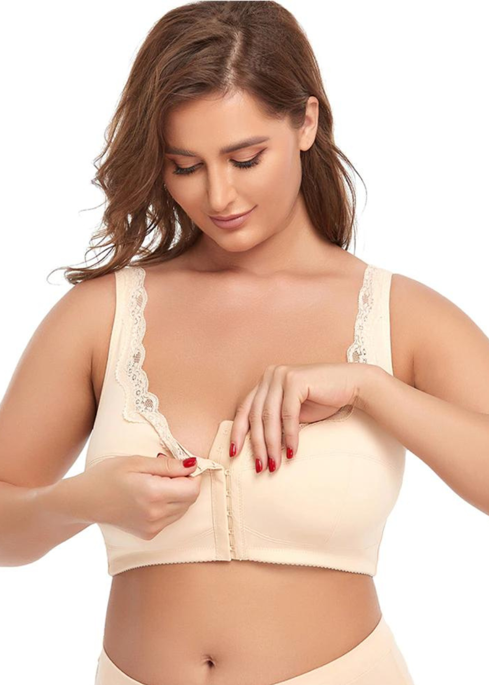 Faustine — Soutien-gorge dentelle & agrafage frontal