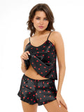 Roxelane — Pyjama satin imprimé