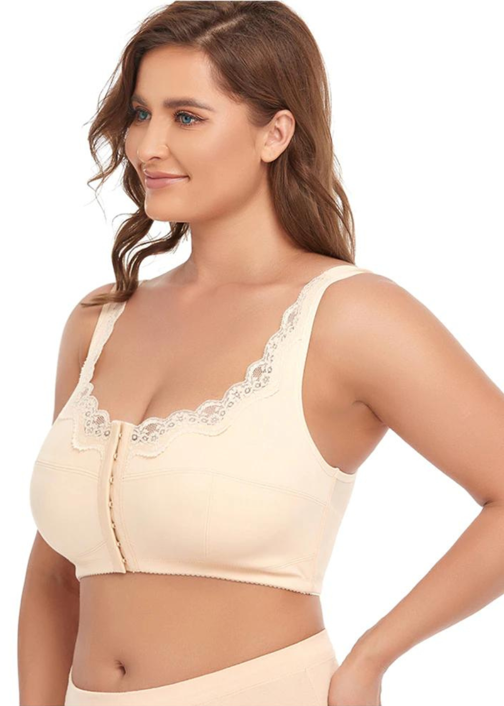 Faustine — Soutien-gorge dentelle & agrafage frontal