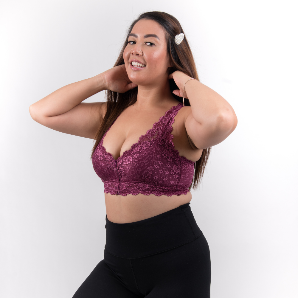 Sélénia — Soutien-gorge dentelle & zip