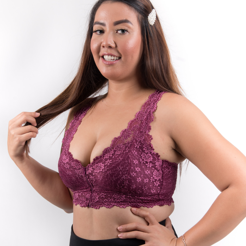 Sélénia — Soutien-gorge dentelle & zip