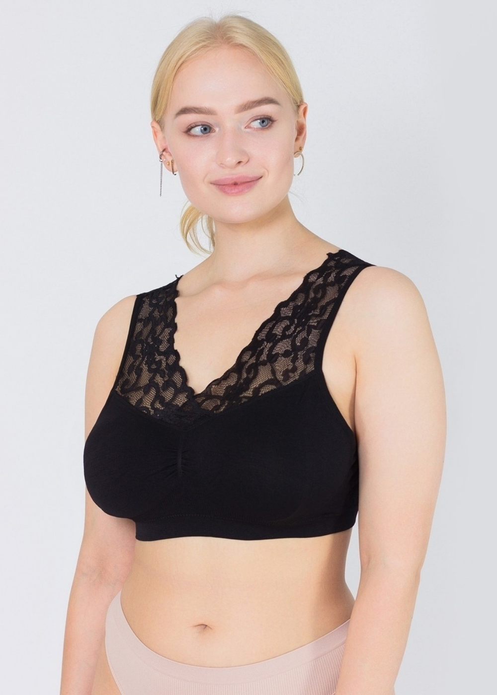 Zélie — Bralette dentelle florale