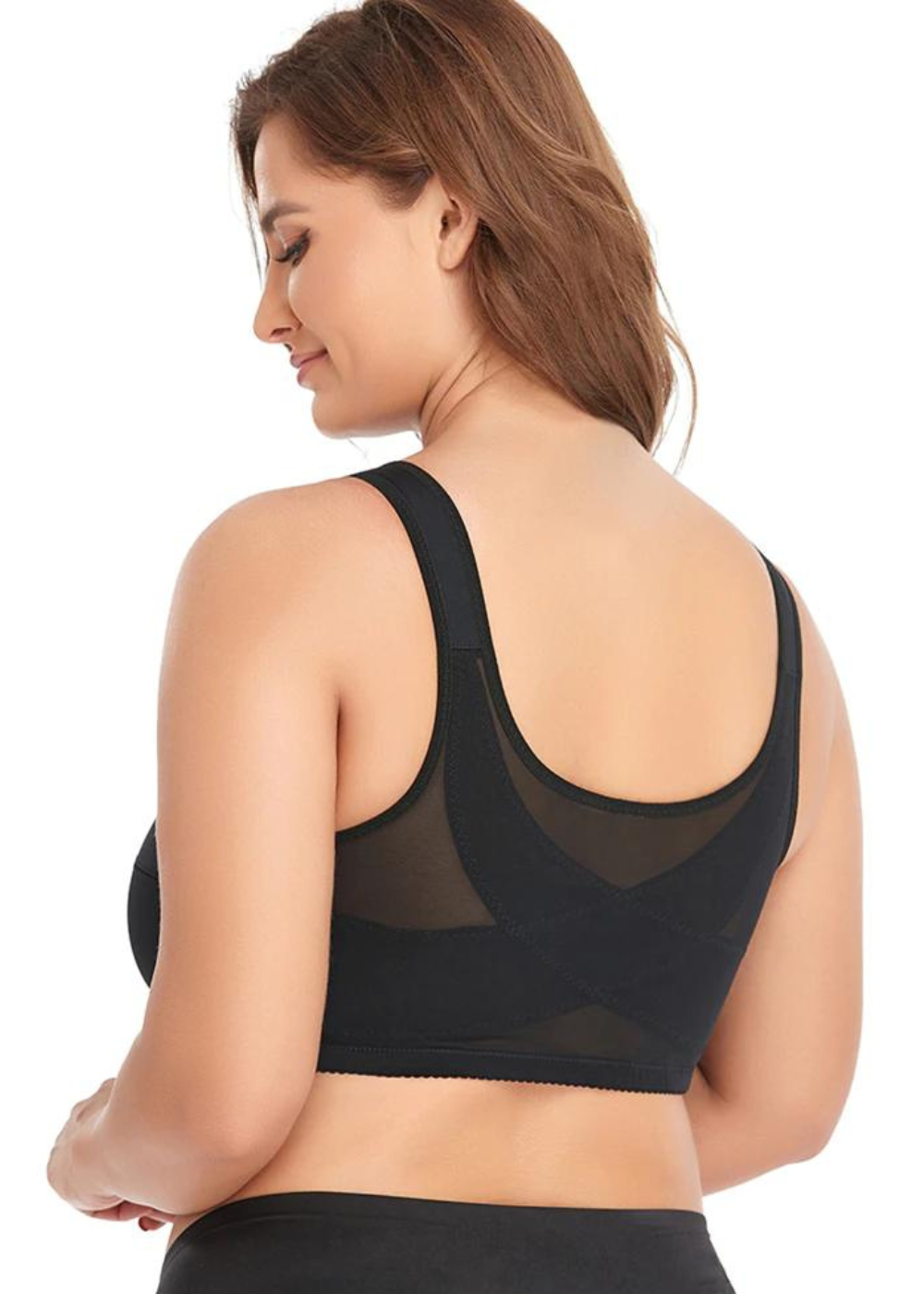 Faustine — Soutien-gorge dentelle & agrafage frontal