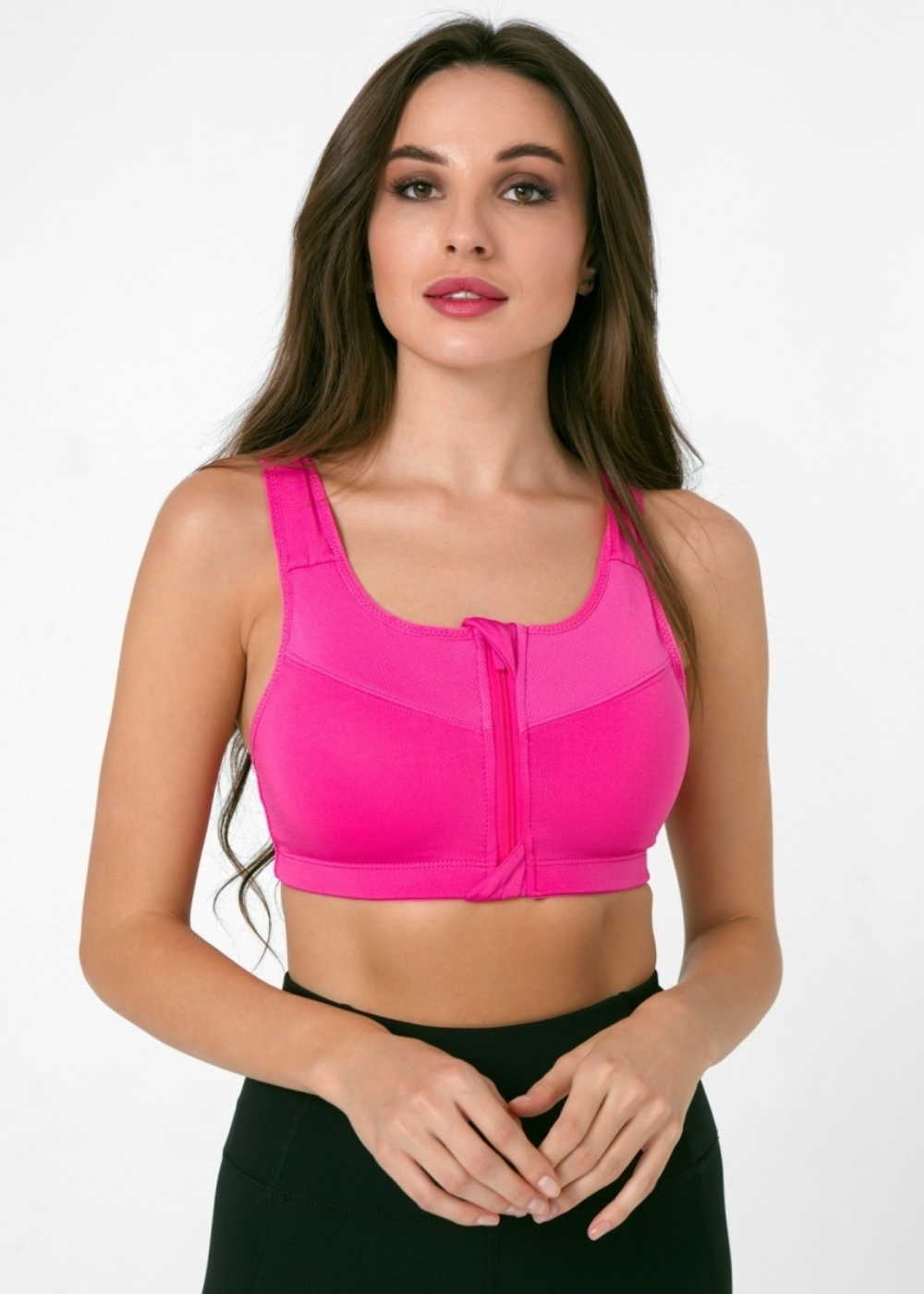 Athéna — Brassière sport zippée