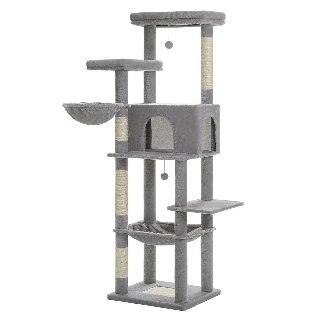 Arbre à chat Orya — Grand format 186 cm & 7 niveaux