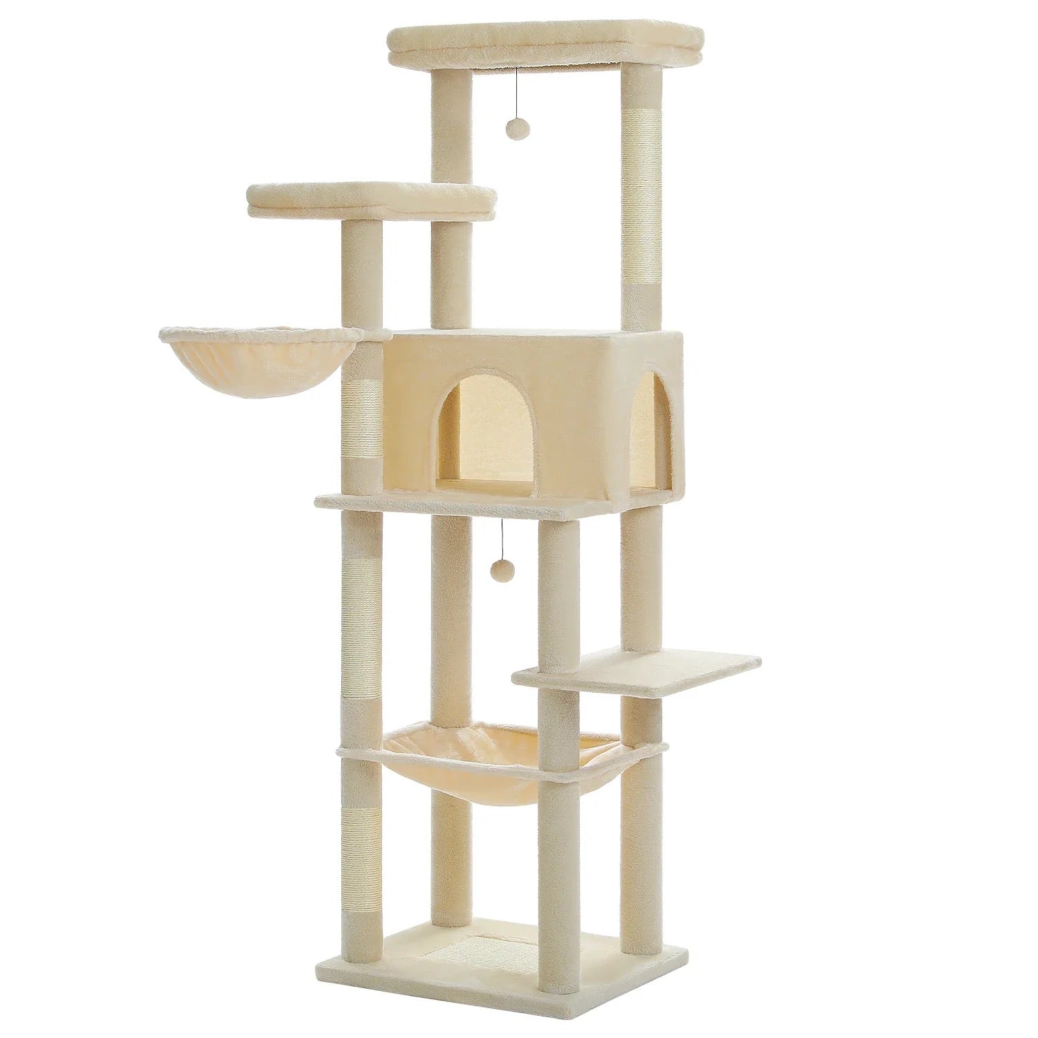 Arbre à chat Orya — Grand format 186 cm & 7 niveaux