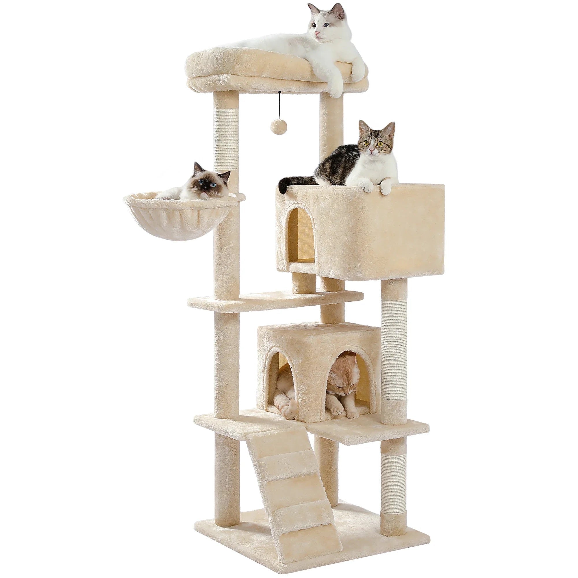 Arbre à chat Maelo — Multi-plateformes & niches 143 cm
