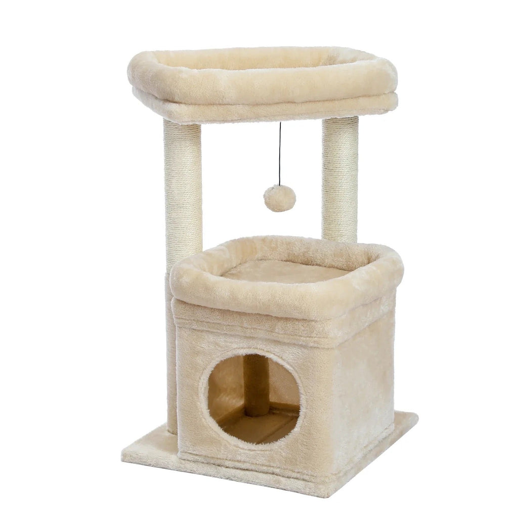 Arbre à chat Luno — Niche basse & repos compact
