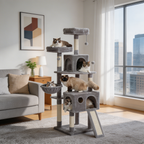 Arbre à chat Selva — Niches & plateformes 162 cm