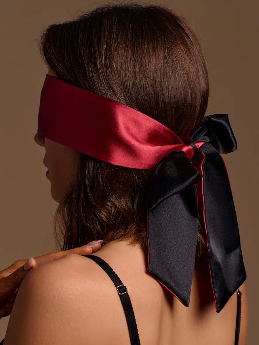 Louna — Bandeau satin soyeux