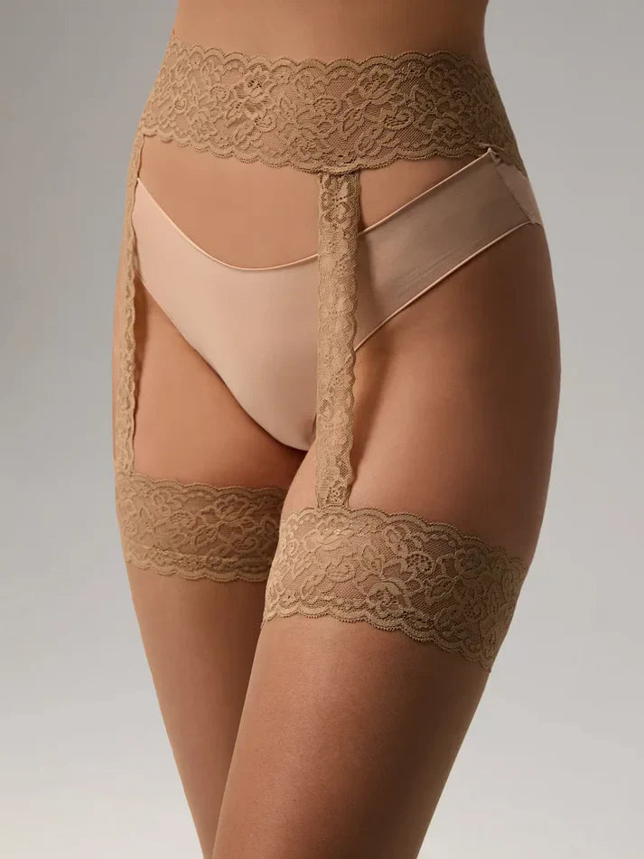 Esmée — Bas dentelle étreinte