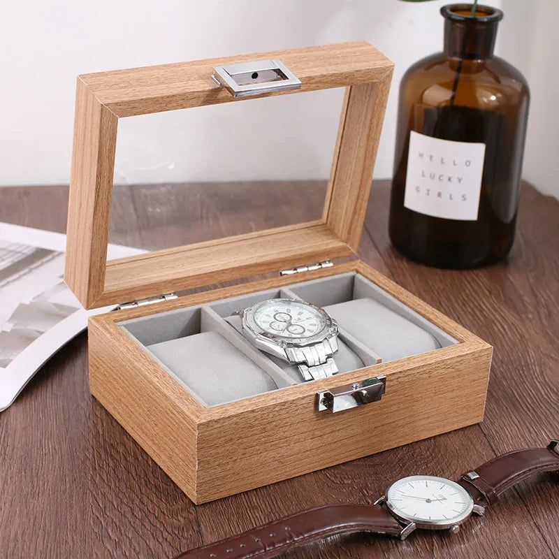 Boîte à Montres en Bambou Écologique avec Design Chinois | Rangement Élégant pour Montres