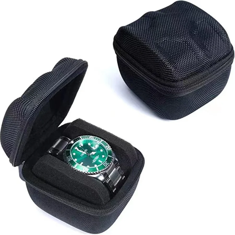 Boîte de Rangement en Bois pour Montres avec Compartiments Amovibles | Organisateur Élégant pour Montres et Bijoux