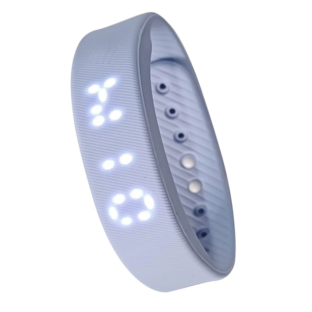 Bracelet Vibrant | Montre d'Alarme Silencieuse avec Réveil Doux | Design Étanche pour Un Réveil Paisible
