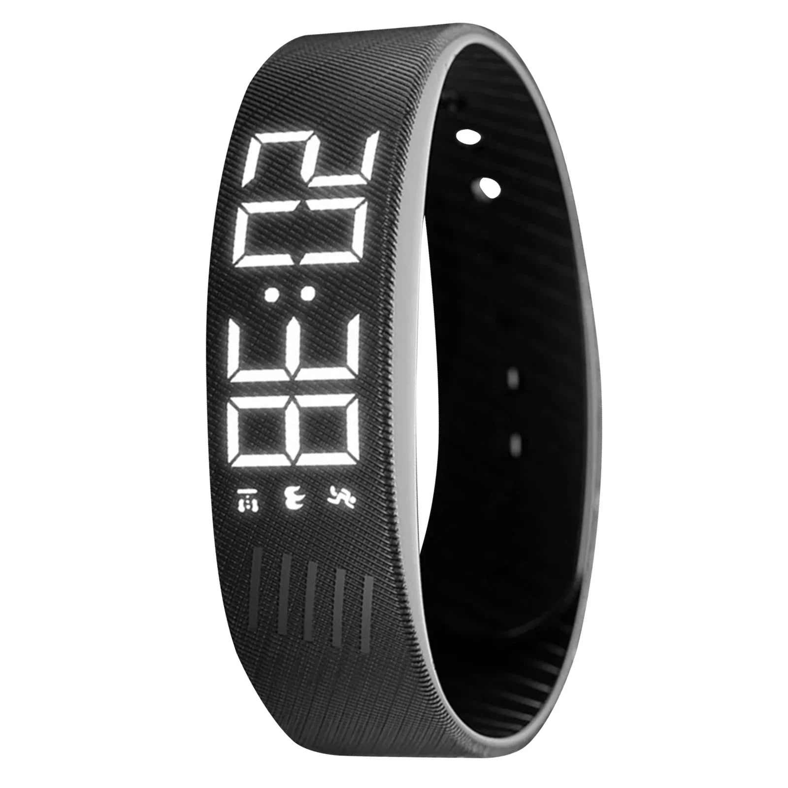 Bracelet Vibrant | Montre d'Alarme Silencieuse avec Réveil Doux | Design Étanche pour Un Réveil Paisible