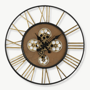 TITAN - Grande horloge murale steampunk