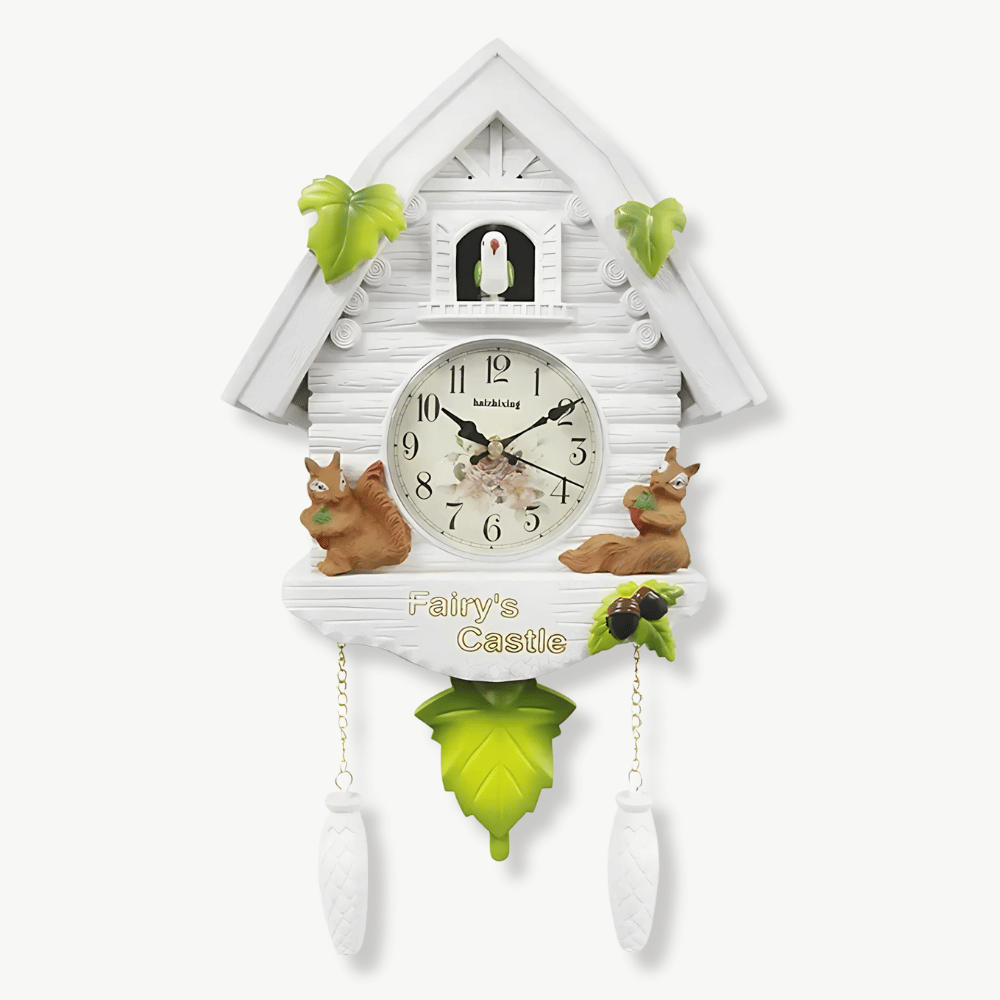 NEIGE - Horloge coucou