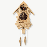 ROMAN - Horloge coucou bois cadran romain