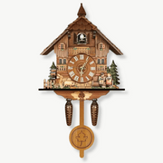 HELVIA - Horloge coucou chalet traditionnel