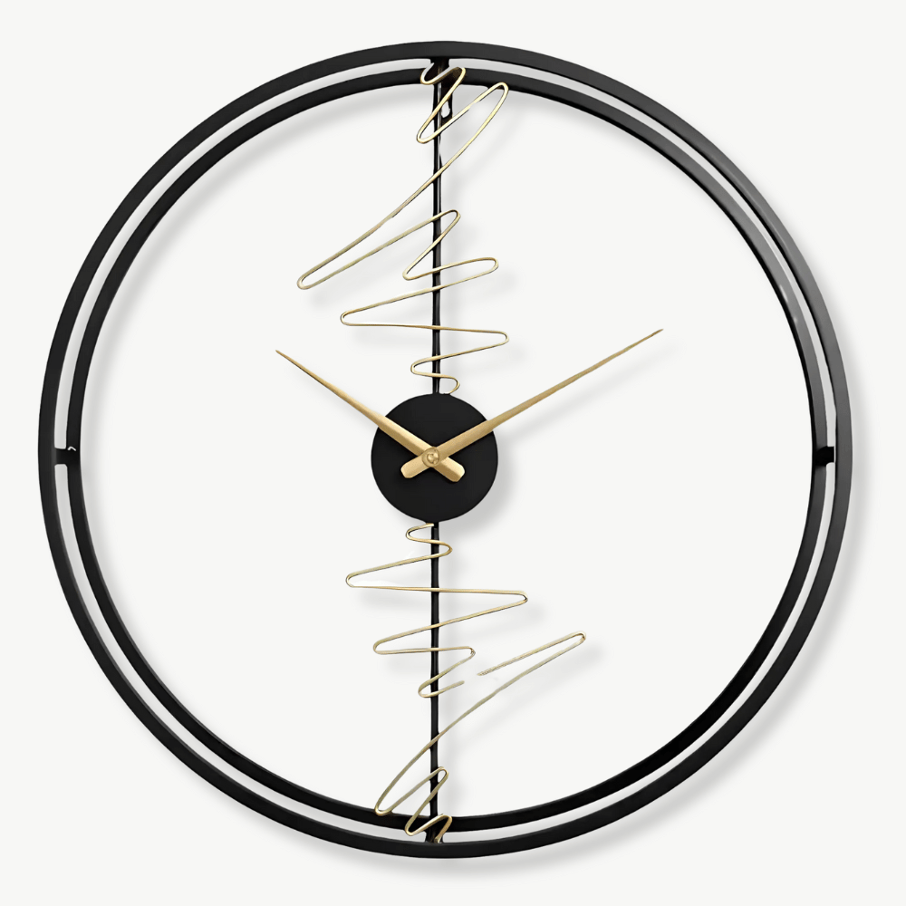 NIMBUS - Horloge murale cercle abstrait
