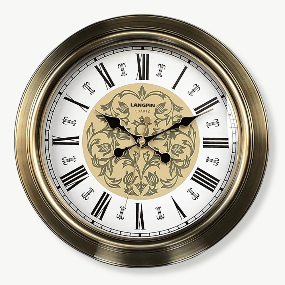 BAROCO - Horloge murale baroque vintage