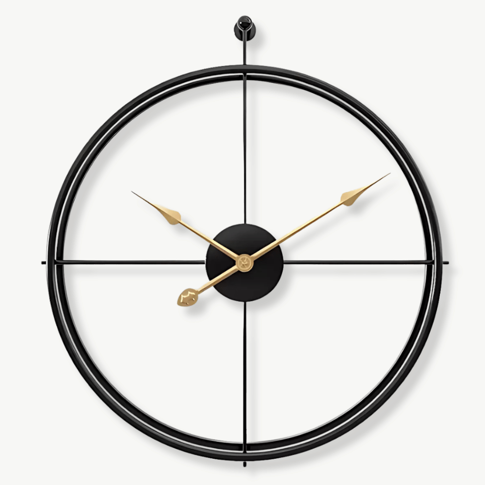 ORBITA - Grande horloge murale anneaux