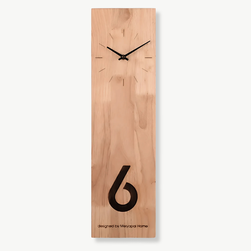 SAO - Horloge murale bois
