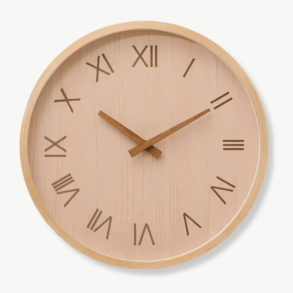 LINO - Petite horloge murale bois