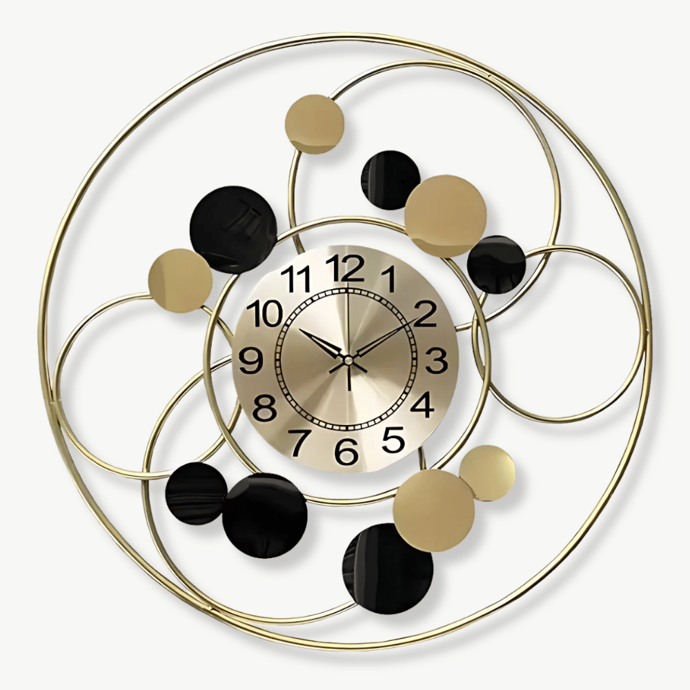 SOLAR - Horloge murale cercle design