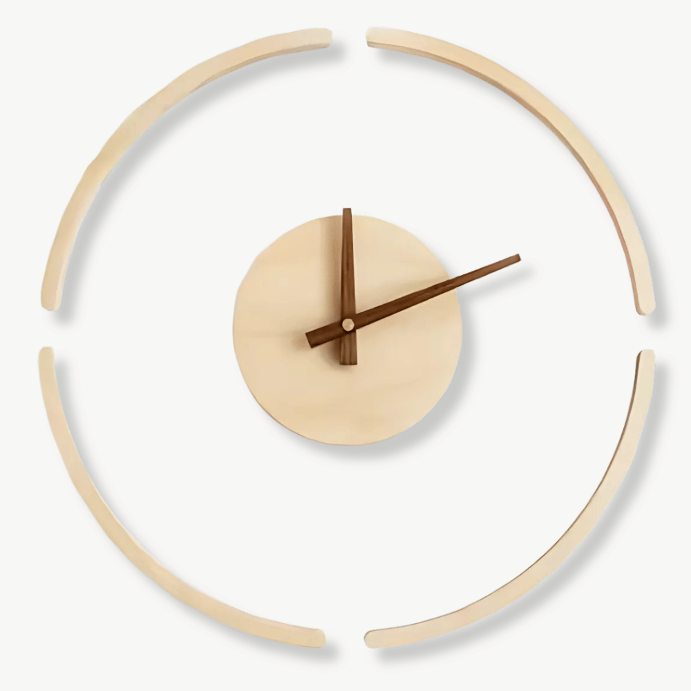 OSLO - Horloge murale cercle minimaliste 35 cm