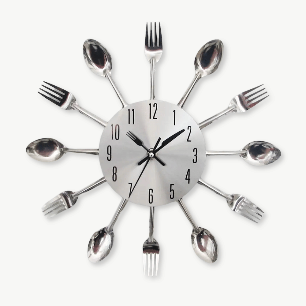 BISTRA - Horloge murale cuisine 30 cm