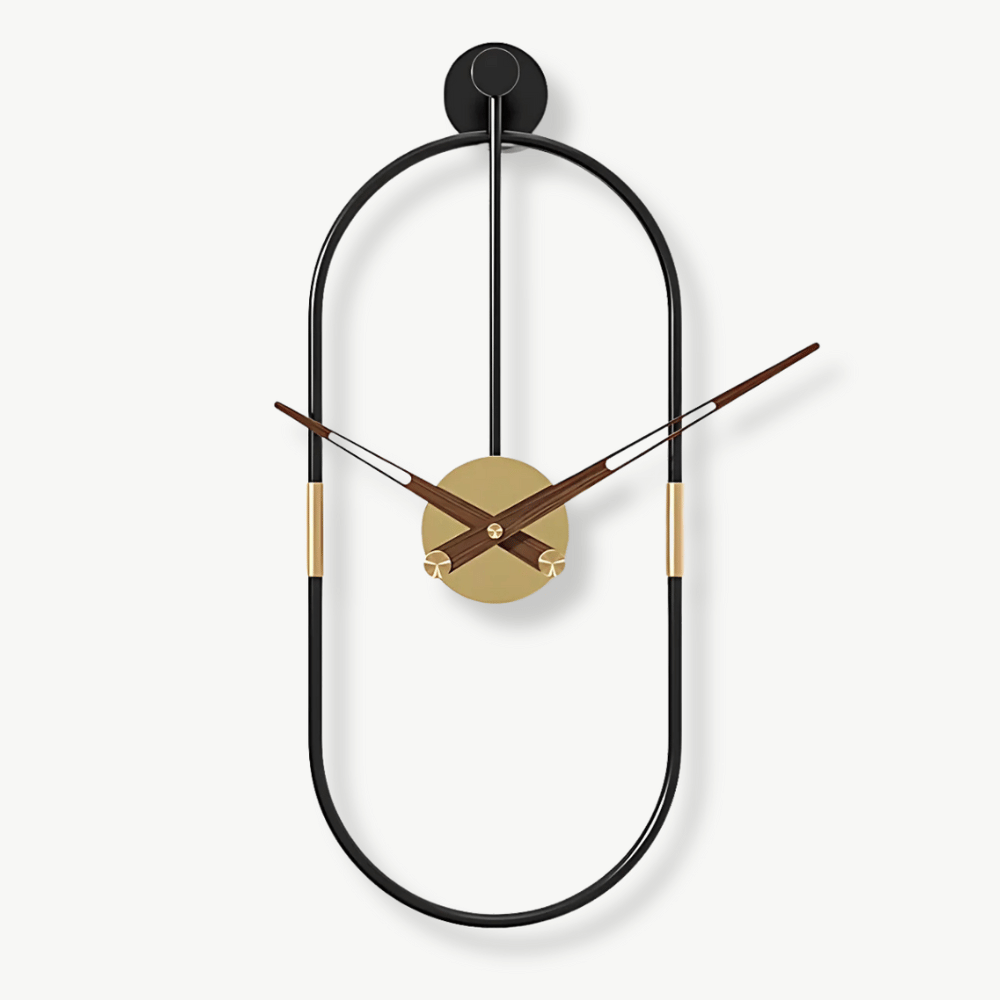 OVALIS - Horloge murale design ovale