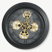 MECANICA - Horloge murale style atelier