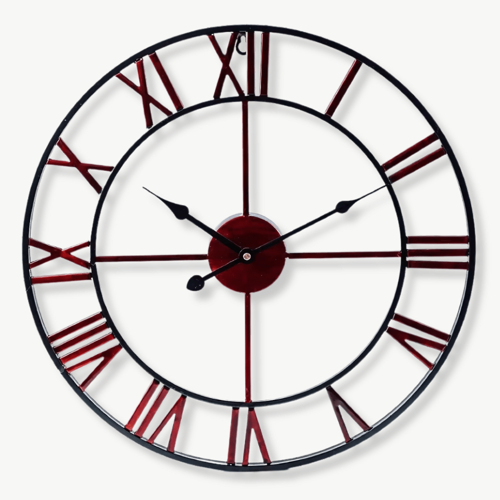 COPPER - Horloge murale industrielle cuivre