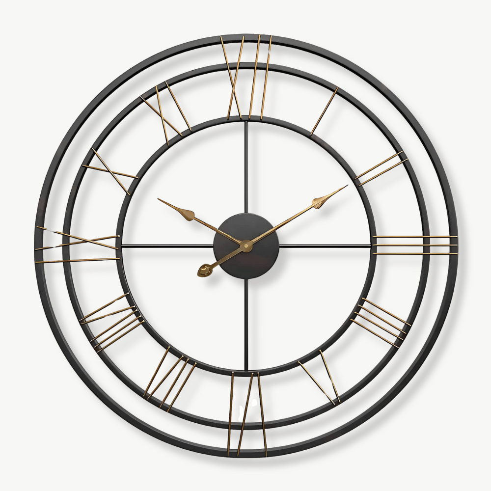 FERRO - Horloge murale industrielle