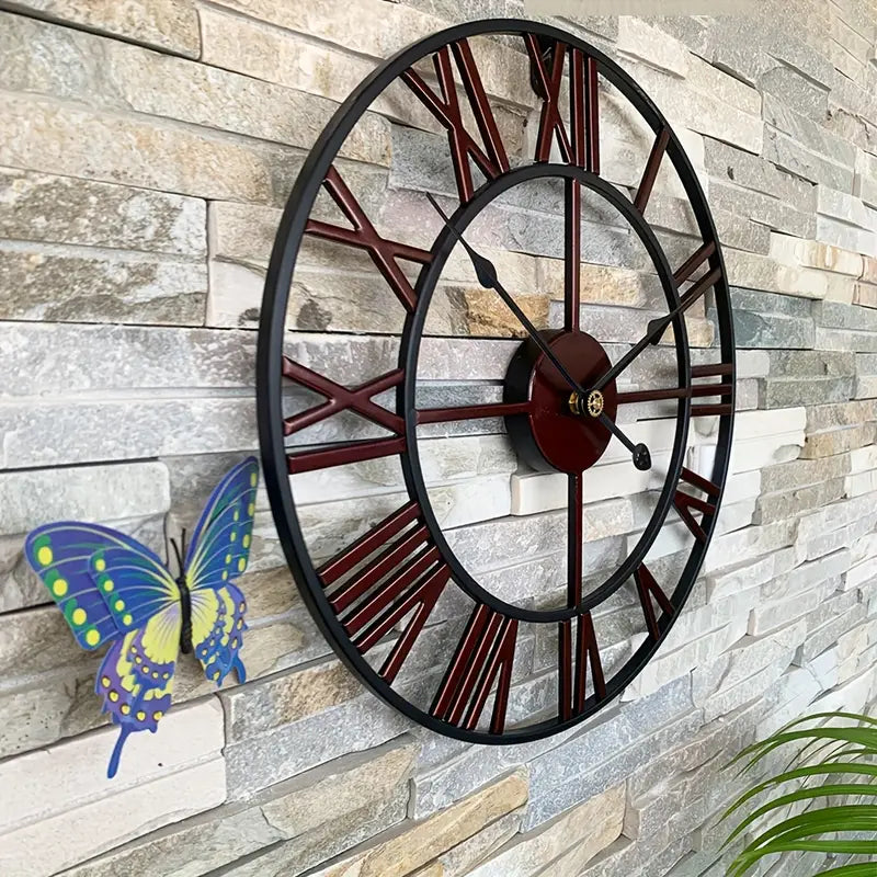 COPPER - Horloge murale industrielle cuivre