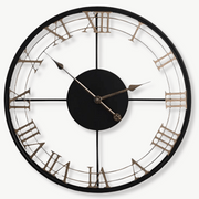 IMPERIA - Grande horloge murale chiffres romains