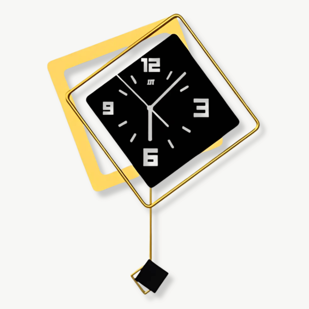VOLUME - Horloge murale design 3D