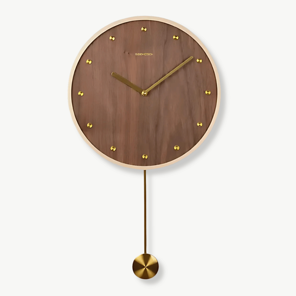 CADENCE - Horloge murale moderne balancier