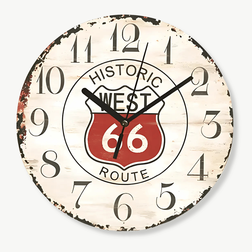 NEVADA - Horloge murale vintage Route 66