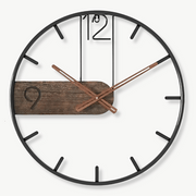 BORA - Horloge murale rustique moderne
