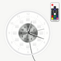 Horloge Murale avec Rétro-éclairage LED