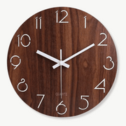 ELAN - Horloge murale bois classique 30 cm