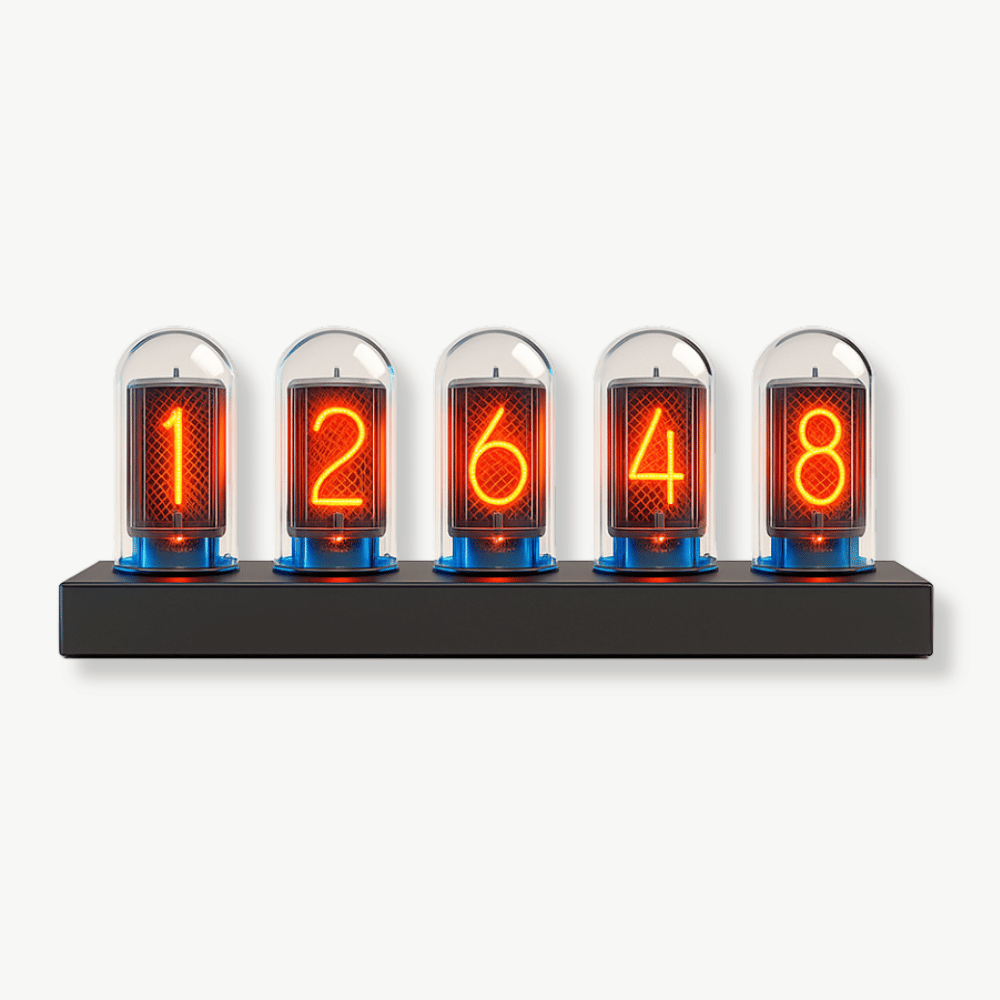 VECTOR - Horloge Nixie LED futuriste