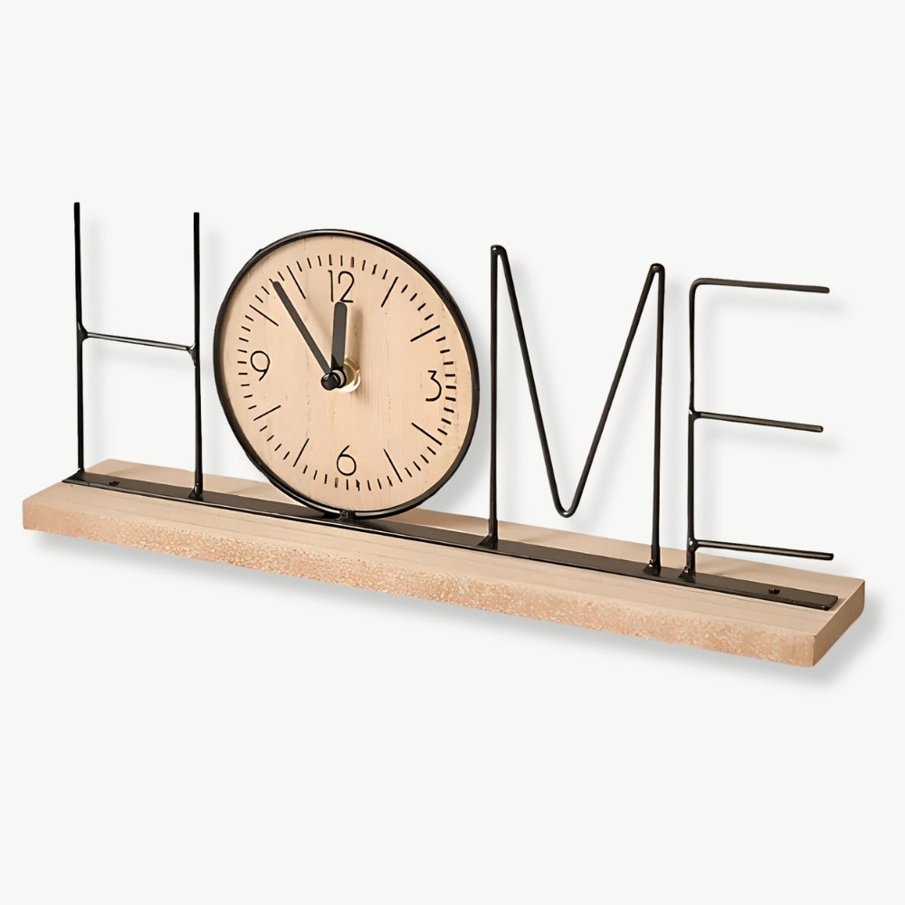 CASA - Horloge de table industrielle HOME