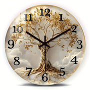 ARBORA - Horloge murale arbre de vie bois